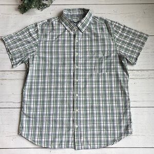 Men’s Old Navy Plaid Short Sleeve Button Down